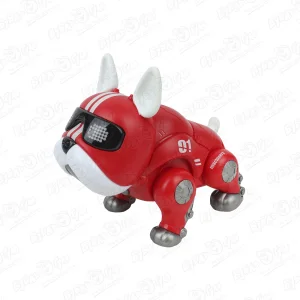 Робо-пес Lanson Toys ходит и двигает головой на батарейках световые и звуковые эффекты в ассортименте