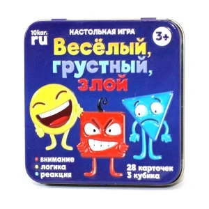 Фото для Игра настольная Веселый грустный злой с 3лет