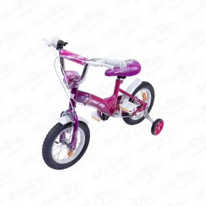 Велосипед Champ Pro G12 детский четырехколесный розовый