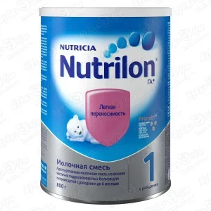Фото для Смесь Nutricia Nutrilon 1 гипоаллергенная 800г с 0мес БЗМЖ
