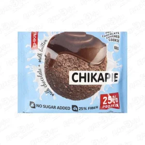 Фото для Печенье глазированное Chikalab шоколадное 60г