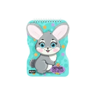 Фото для Скетчбук с мягкими ушками Зайчонок