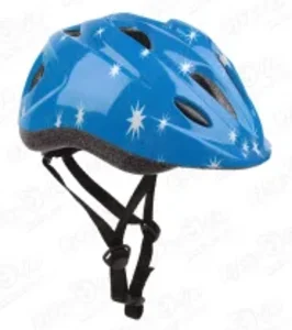 Шлем ROLLO PRO детский Звездочки синий размер S
