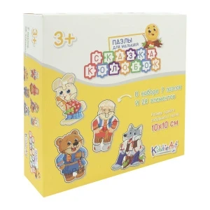 Фото для Пазлы для малышей Сказка Колобок 28эл с 3лет