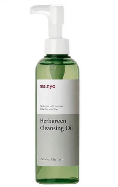 Manyo Herbgreen Cleansing Oil / Гидрофильное масло на основе комплекса трав