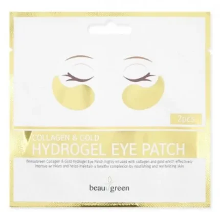 BeauuGreen Collagen Gold Hydrogel Eye Patch / Омолаживающие патчи с коллагеном и золотом