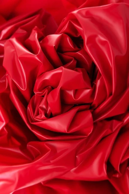 Фото для Простыня для секса Black&Red by TOYFA, ПВХ, красная/черная
