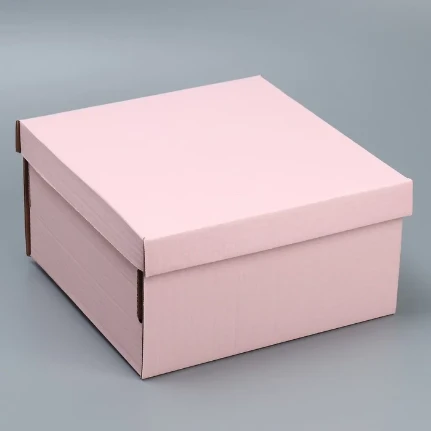 Фото для PINK Складная коробка, розовый, 28х28х15см, шт