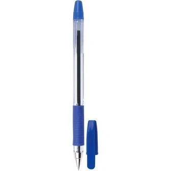 Фото для Ручка шариковая Attomex Aviator синяя 0,7мм, с каучуковым держателем