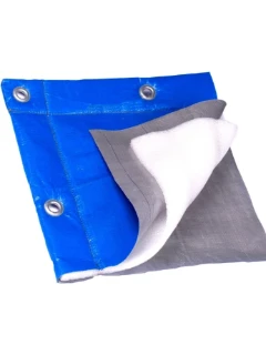 Полог тарпаулиновый 180 гр. утепленный 3*2 м (Тарпаулин+Изолон)