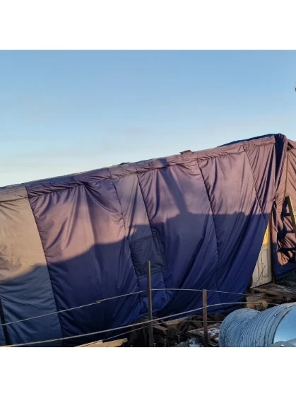 Утепленный полог из оксфорда