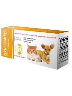 Фото для Дирофен котята/щенки уп.6табл.(1кгх1табл.)