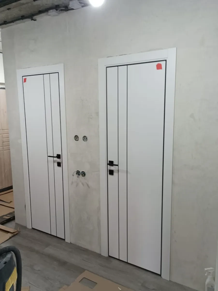 Установка межкомнатных дверей