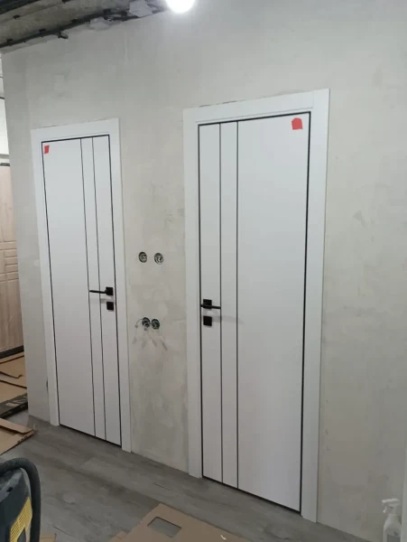 Установка межкомнатных дверей