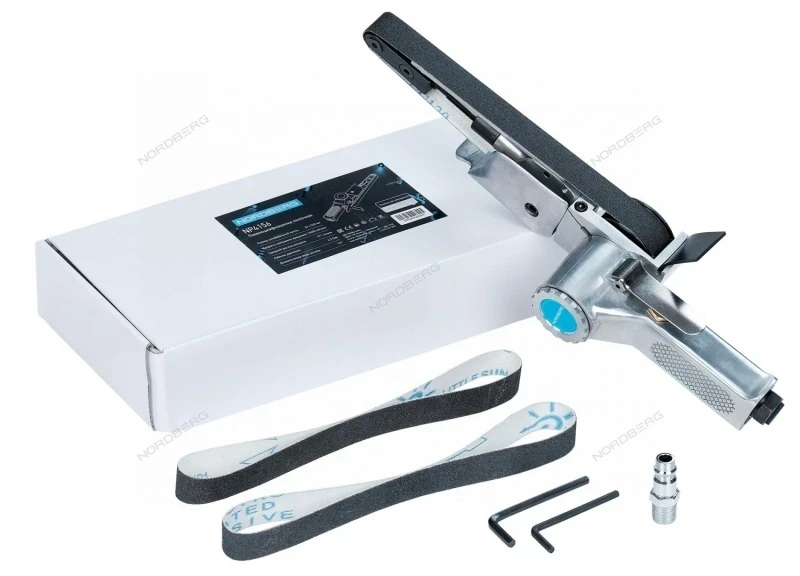 Фото для Пневмошлифмашинка ленточная 20*520 мм NORDBERG NP4156